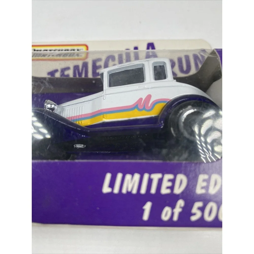 Vintage Matchbox 1996 Limited Edition TEMECULA ROD RUN‎ Model A Ford 5000k Made